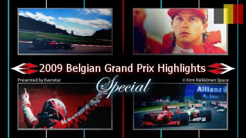 F1 GP Highlights: Belgium 2009 (plus King of Spa Desktop and Avatars!)