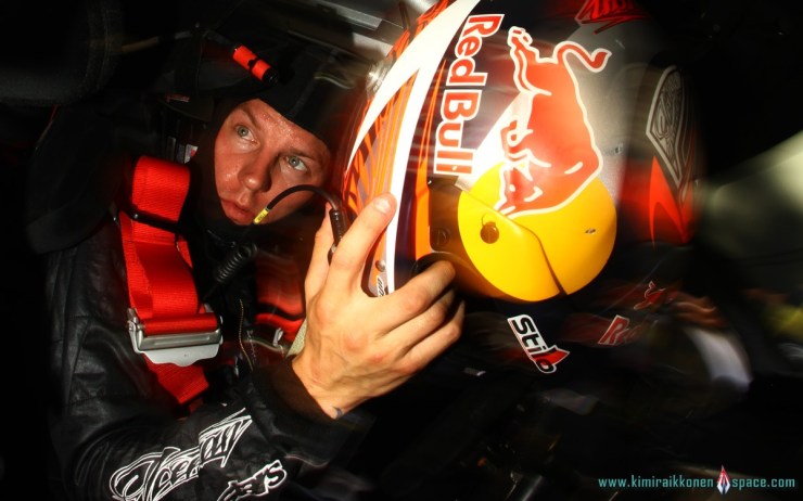 Kimi in rally