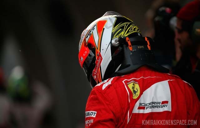 Kimi after the Chinese GP 2014