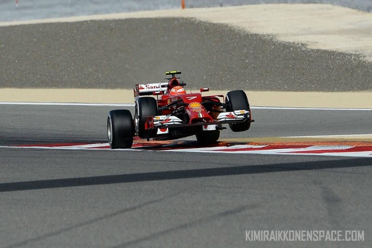 Kimi lacks front grip